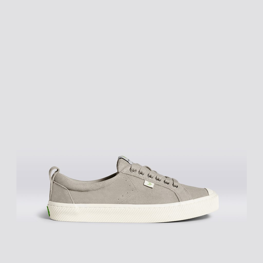 OCA LOW Cariuma Low Top Daim Grise Femme | EEH-5365121